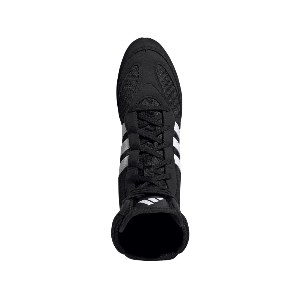 adidas Box Hog II Boxing Boots Black/White - Image 8