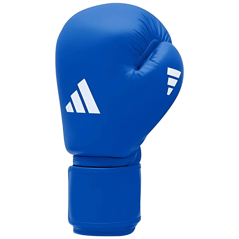 adidas IBA Approved Boxing Gloves Blue - Image 3