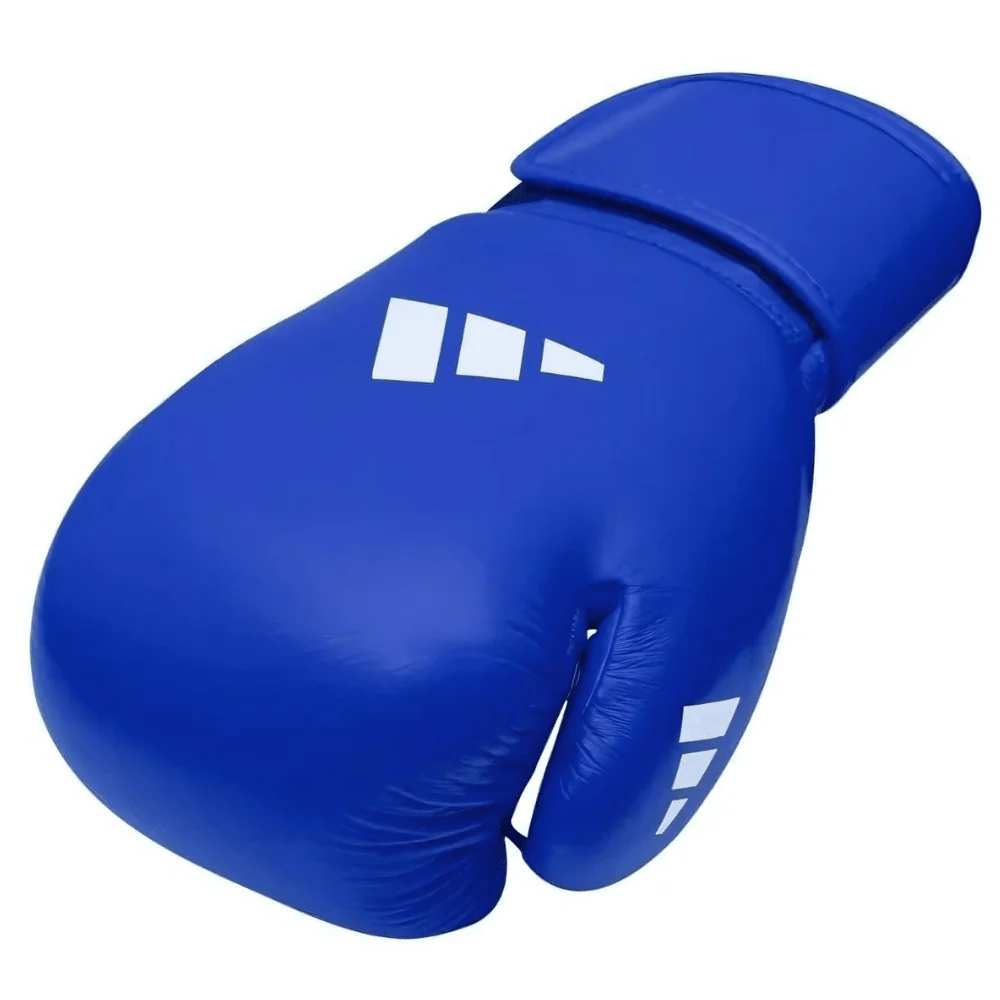 adidas IBA Approved Boxing Gloves Blue - Image 4