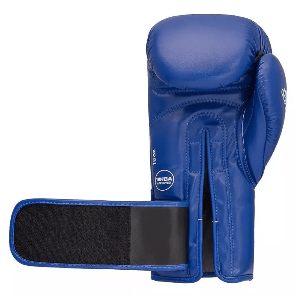 adidas IBA Approved Boxing Gloves Blue - Image 5