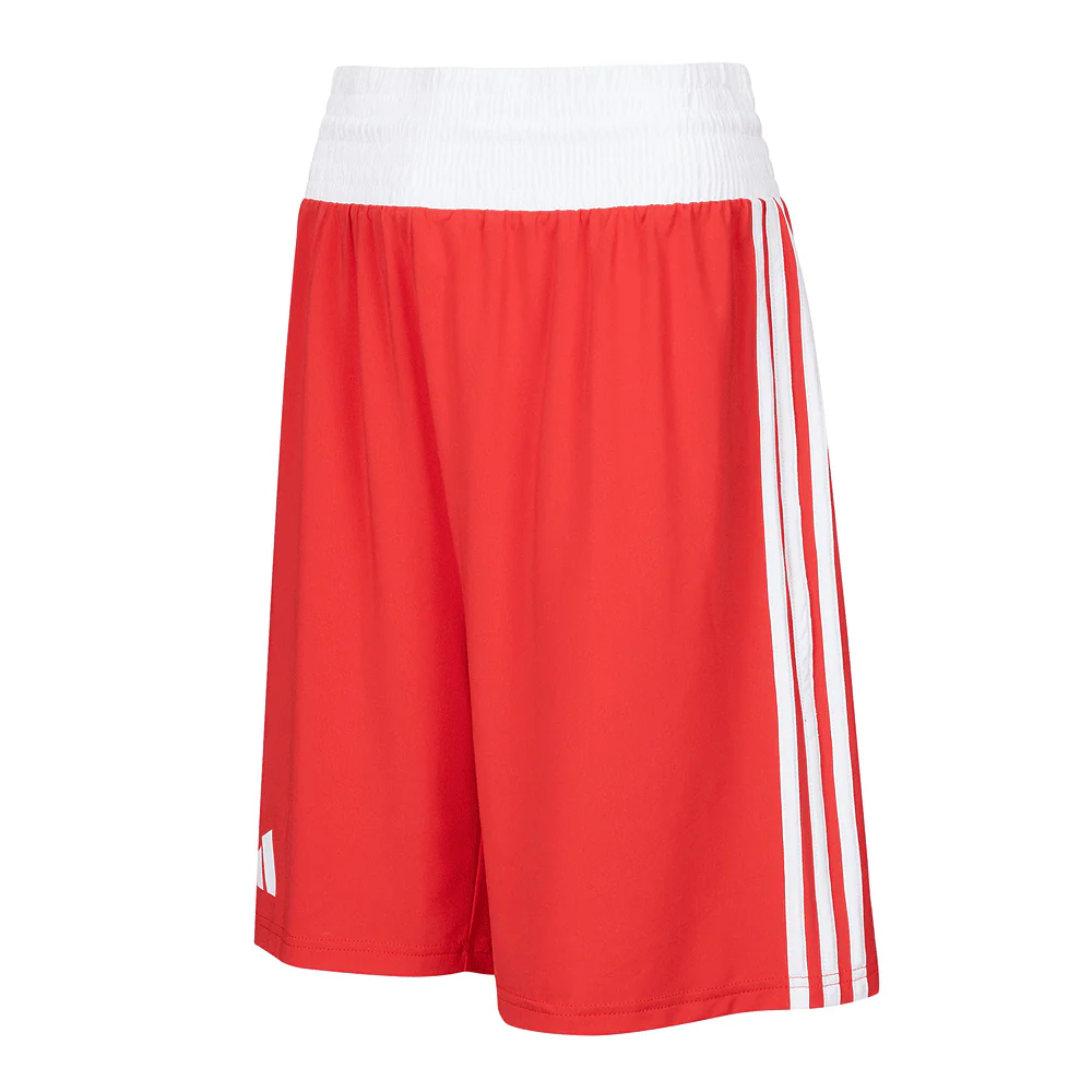 adidas IBA Boxing Shorts Red - Image 3
