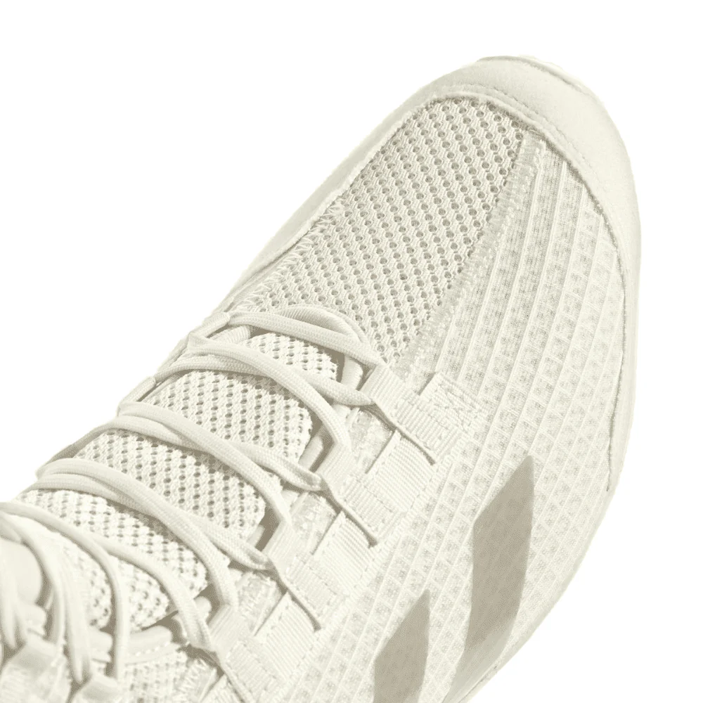 adidas Speedex Boxing Shoes White/Sandstone - Image 7