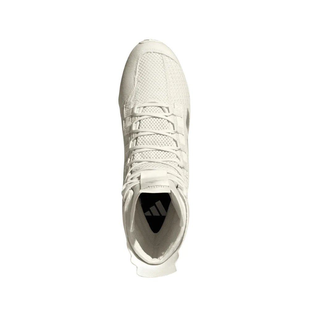 adidas Speedex Boxing Shoes White/Sandstone - Image 8