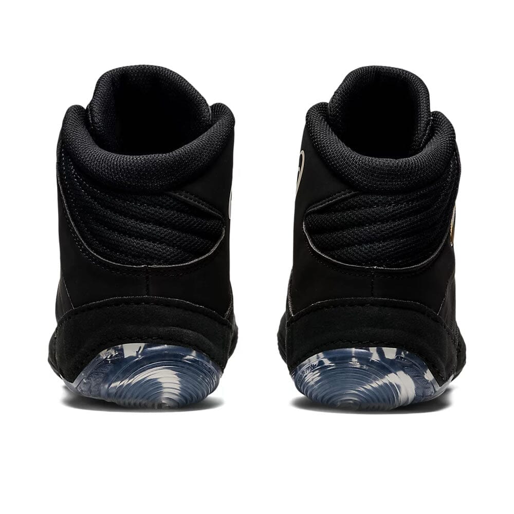 Asics Split Elite Wrestling Shoes Black/Gold - Image 3