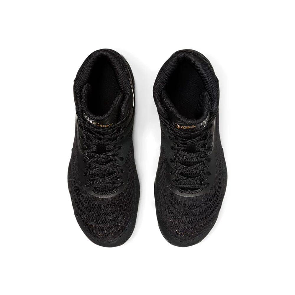 Asics Split Elite Wrestling Shoes Black/Gold - Image 4