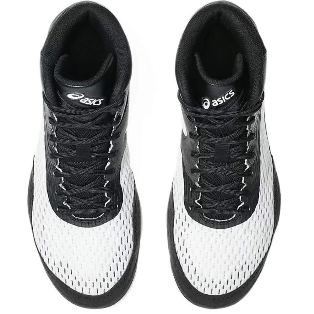 Asics Split Elite Wrestling Shoes White/Black - Image 3