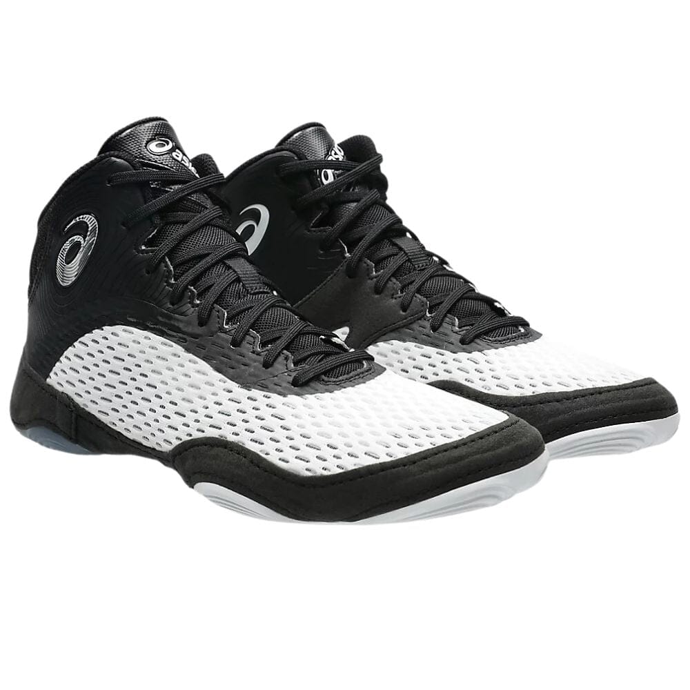Asics Split Elite Wrestling Shoes White/Black - Image 7