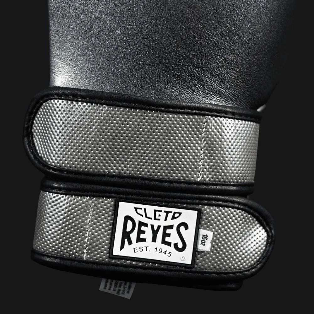 Cleto Reyes Hero Double Loop Boxing Gloves Copper/Grey - Image 4