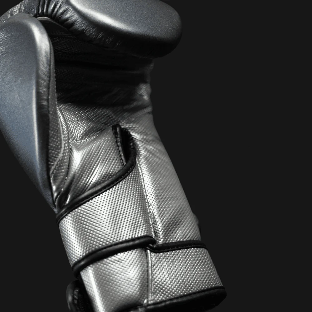 Cleto Reyes Hero Double Loop Boxing Gloves Copper/Grey - Image 5