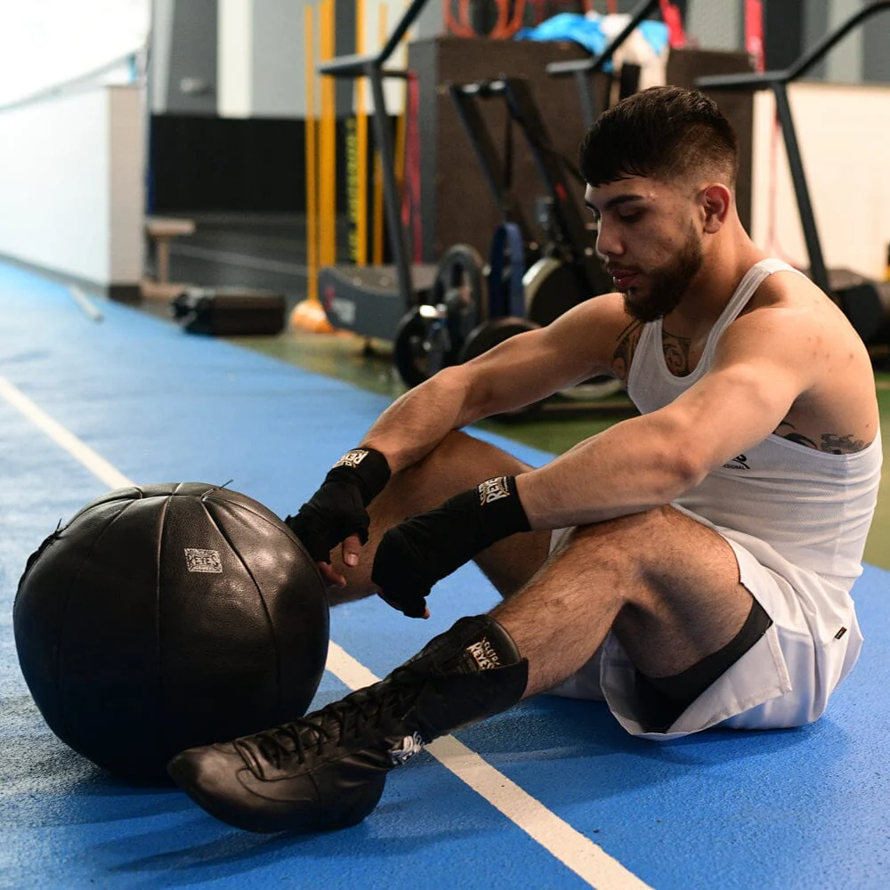 Cleto Reyes Leather High Top Boxing Shoes - Image 4