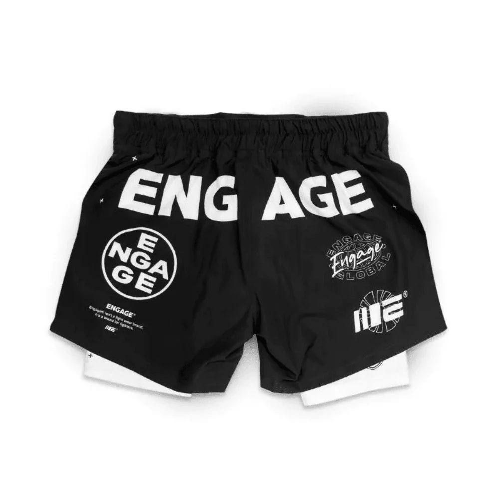 Engage Billboard 2-in-1 Fight Shorts - Image 3