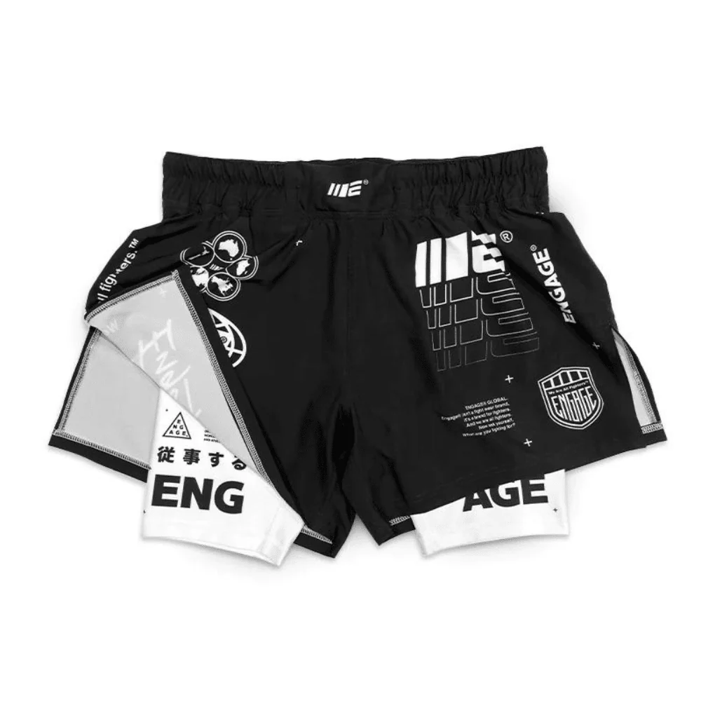 Engage Billboard 2-in-1 Fight Shorts - Image 4