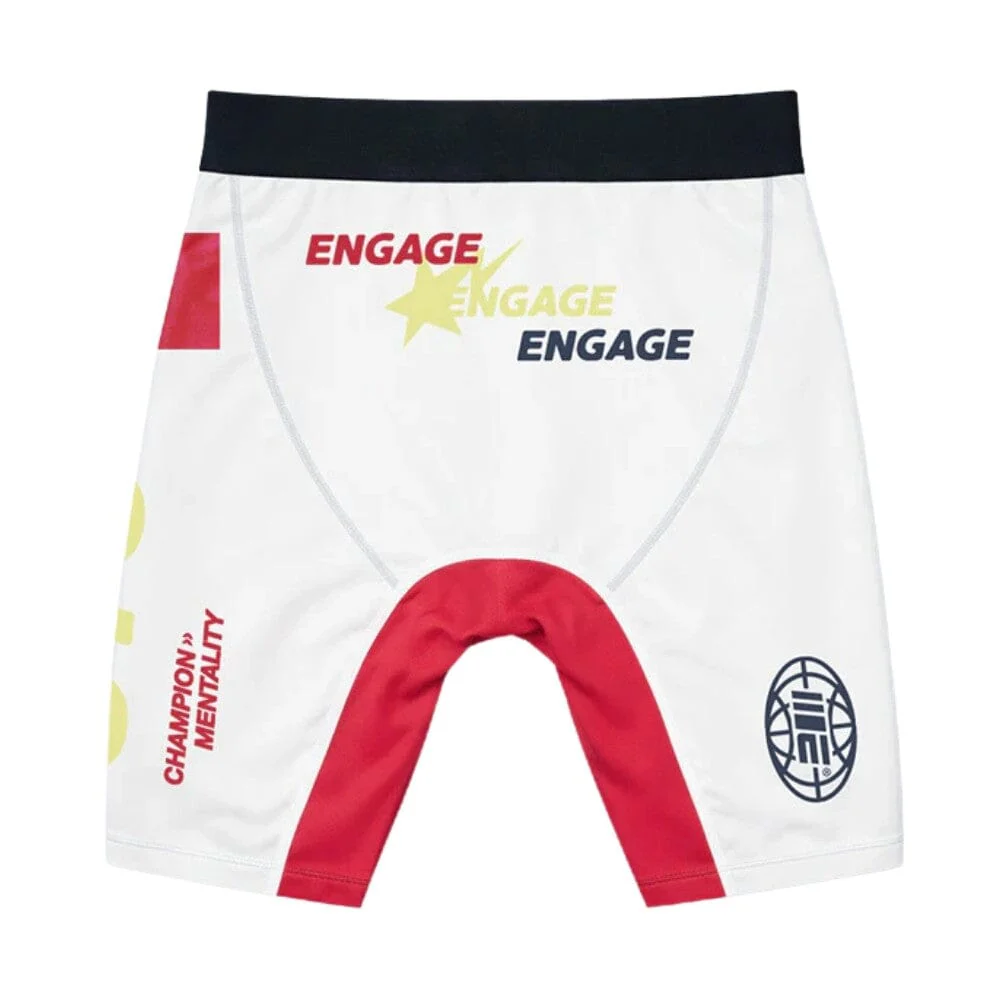 Engage Set The Standard Compression Shorts White - Image 3