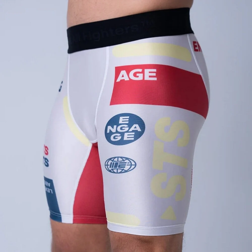 Engage Set The Standard Compression Shorts White - Image 5