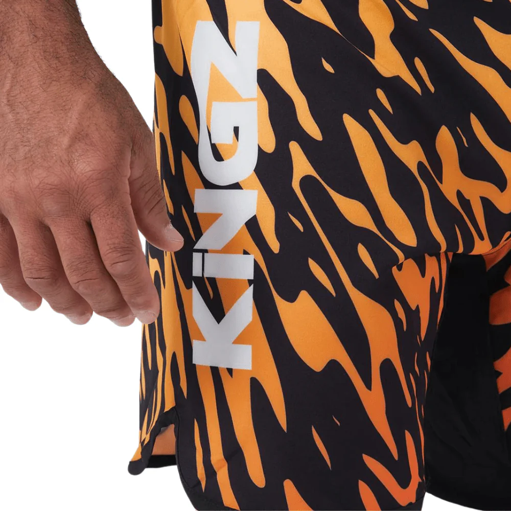 Kingz Flame Grappling Shorts - Image 4