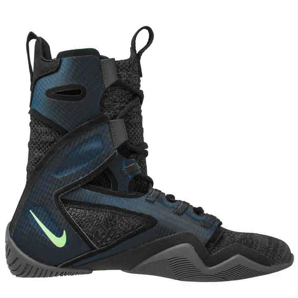 Nike HyperKO 2 Boxing Boots Black/Metallic Cool Grey - Image 4