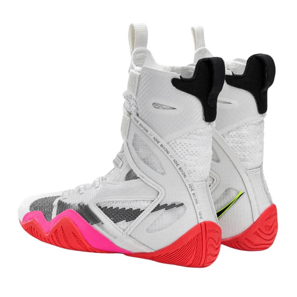 Nike HyperKO 2 SE Boxing Boots - White/Black/Crimson (US15) - Image 4