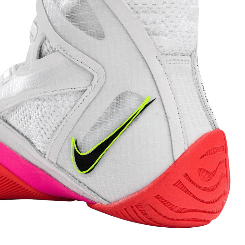 Nike HyperKO 2 SE Boxing Boots - White/Black/Crimson (US15) - Image 5