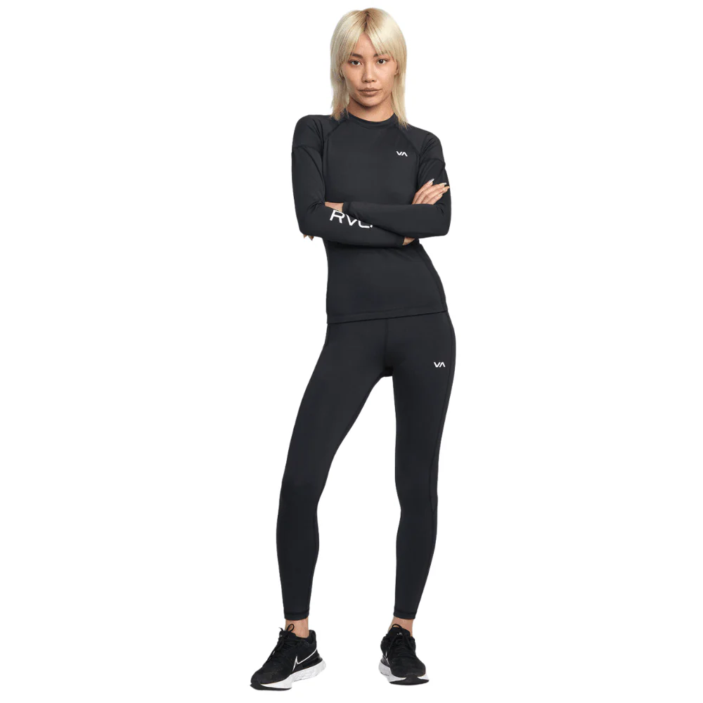 RVCA Womens VA Sport Long Sleeve Compression Top - Image 4