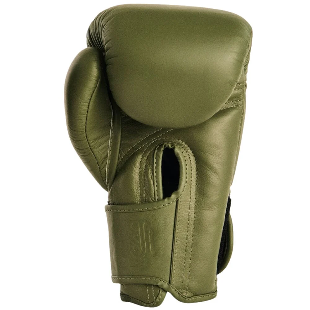 UNIQ Classic Velcro Boxing Gloves Khaki - Image 3