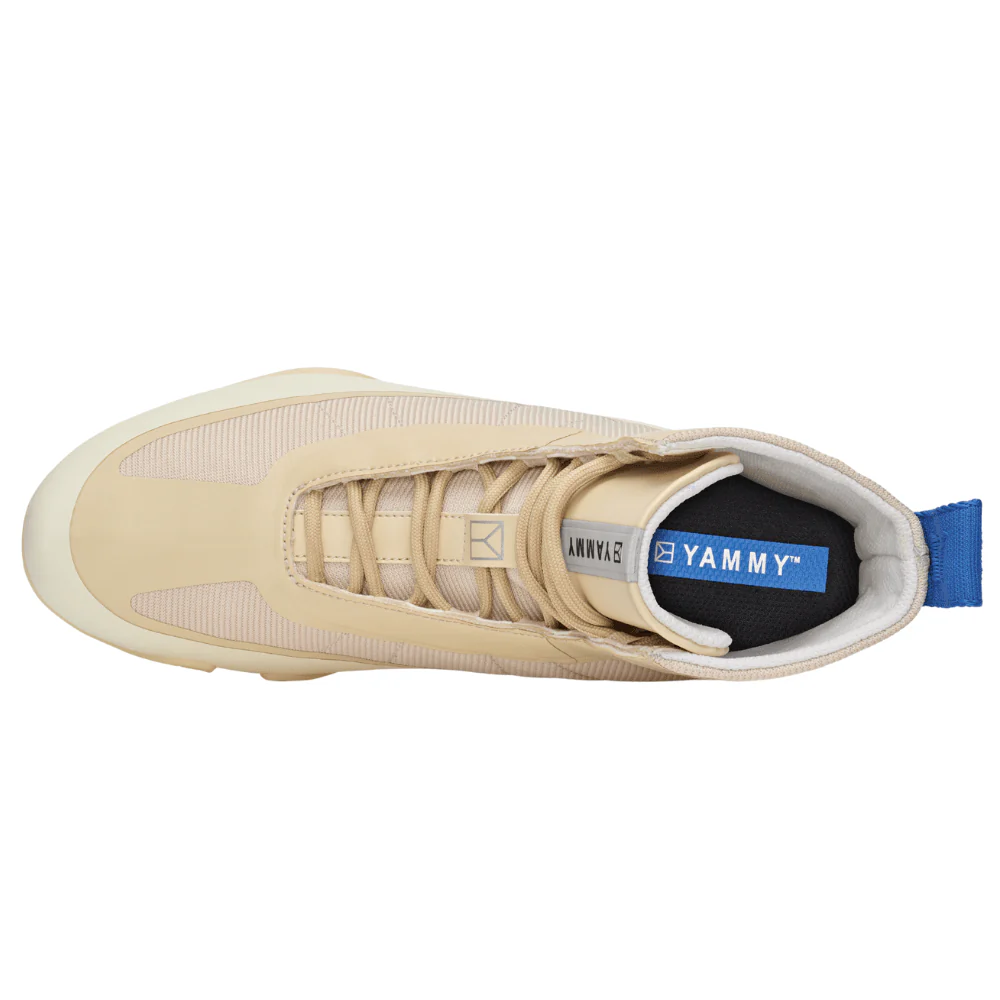 YAMMY Flux Beige Mid Boxing Shoes - Image 4