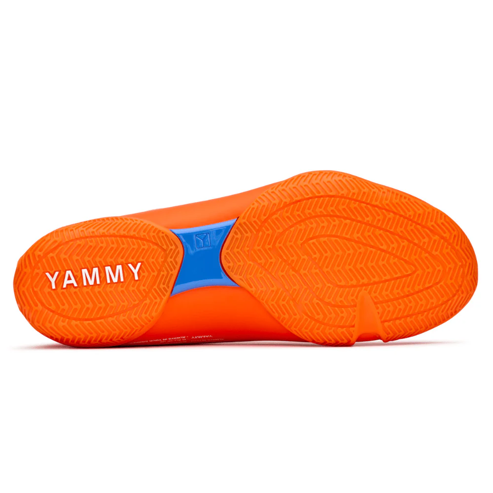 YAMMY Flux Orange Mid Boxing Shoes - Image 4